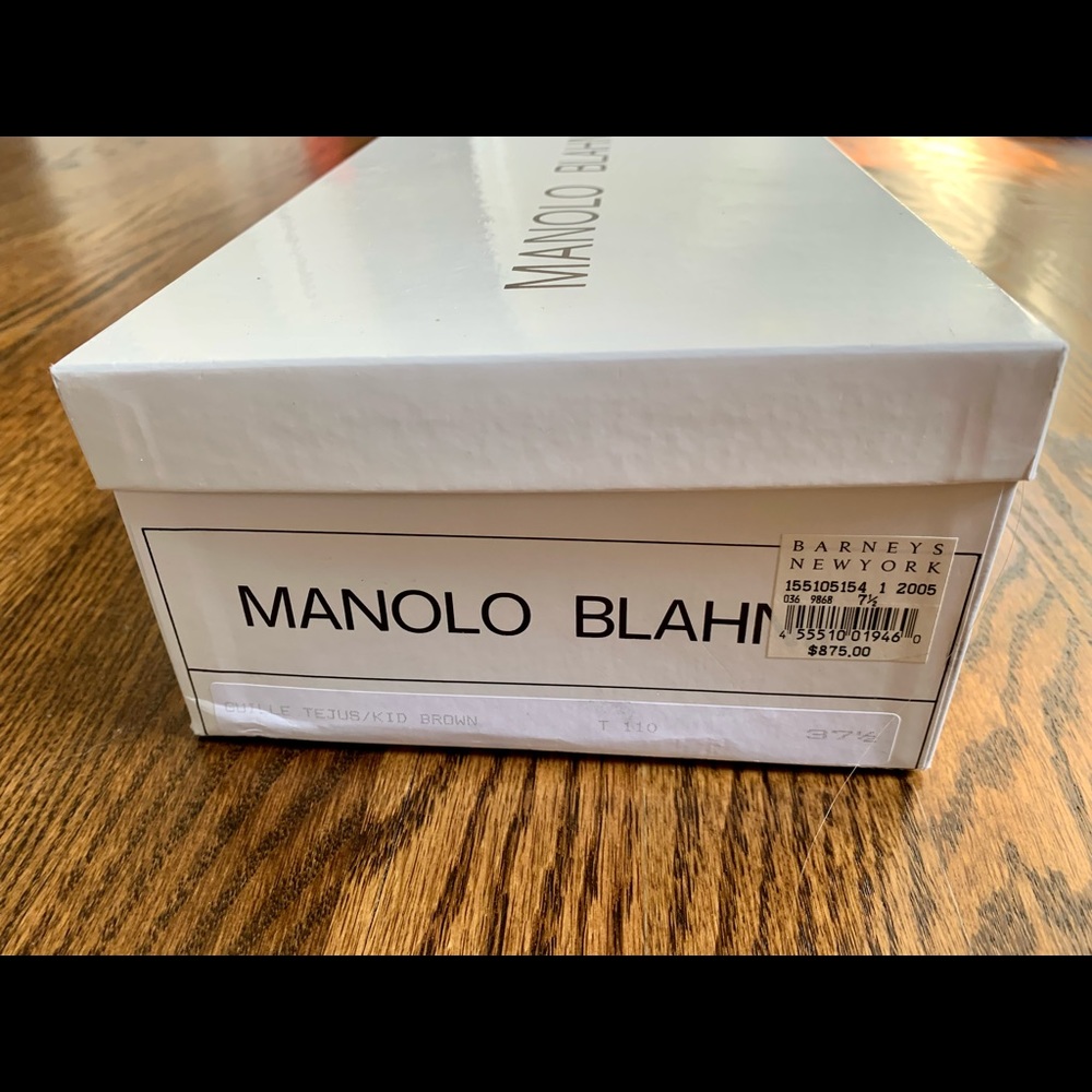 Manolo Blahnik - size 7.5 - Picture 6 of 6